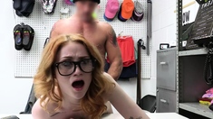 Petite Teen Thief In Glasses Fucked After The Interrogation