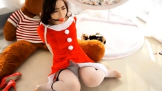 Chinese bondage - Christmas girls edition