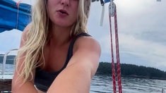 Webcam Blonde Babe Fucks And Sucks Her Boyfriend Off