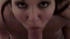 girl suck cock and swallow