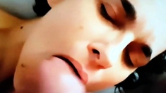 Slut Slowed Italian Blowjob Cumshot In Mouth